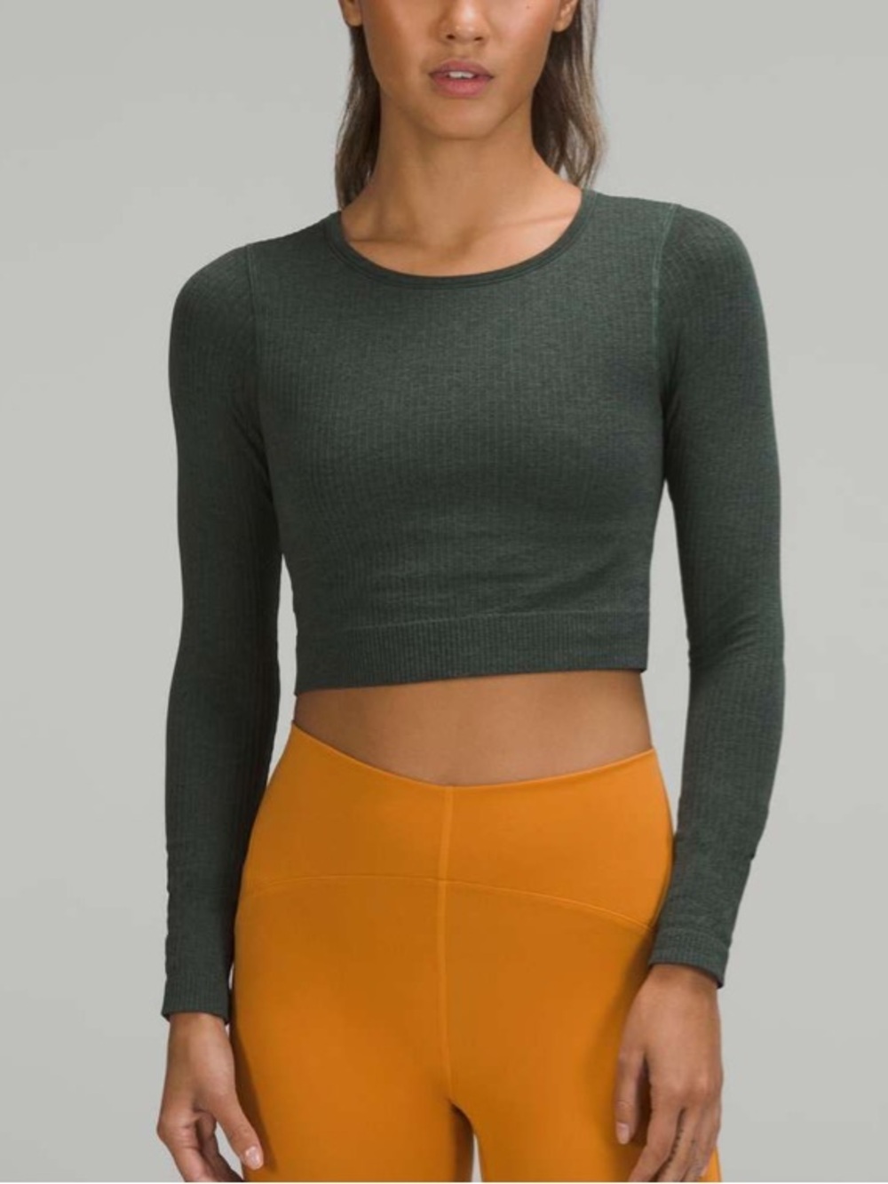 Lululemon Ebb to Street Long Sleeve Shirt
Smoked Spruce